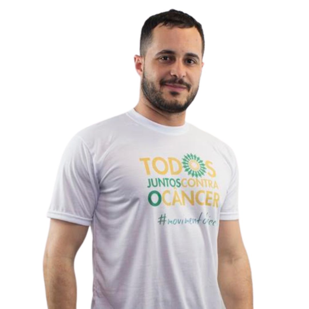 Camiseta Todos Juntos Contra o Câncer