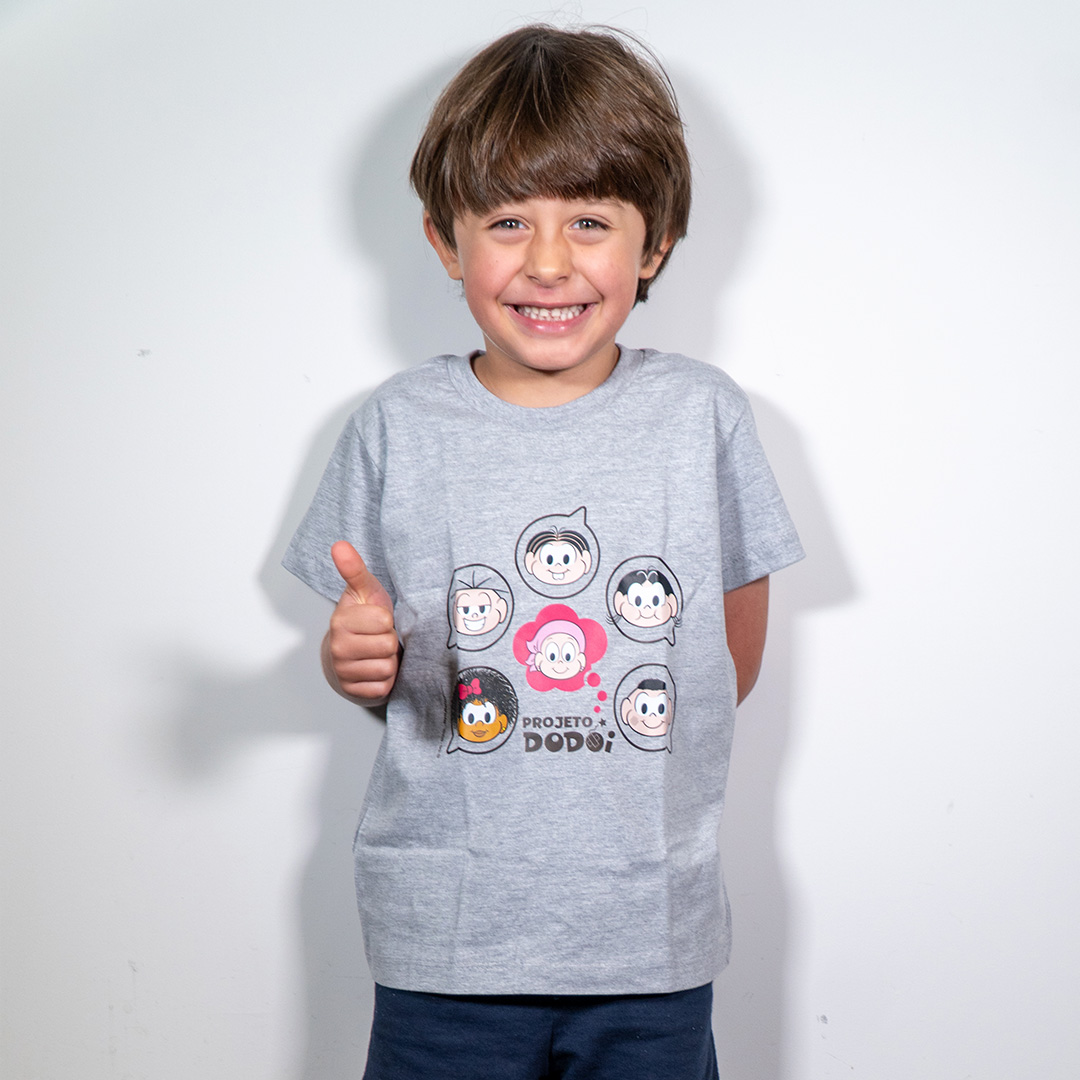 Camiseta Projeto Dodói Cinza