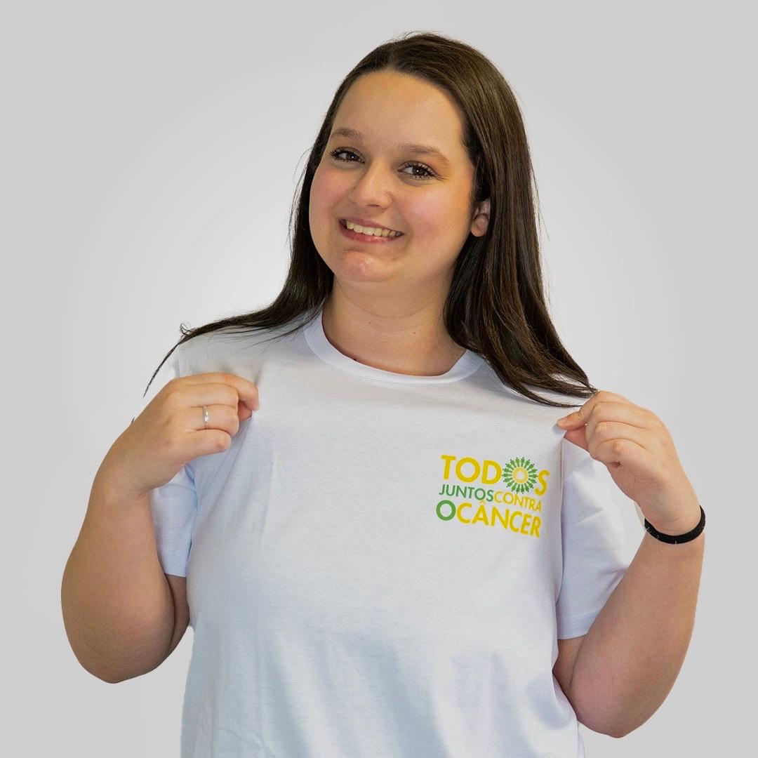 Camiseta - Todos Juntos Contra o Câncer. - Imagem 2