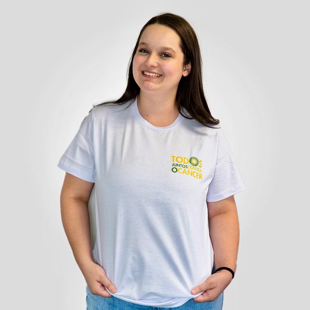 Camiseta - Todos Juntos Contra o Câncer.