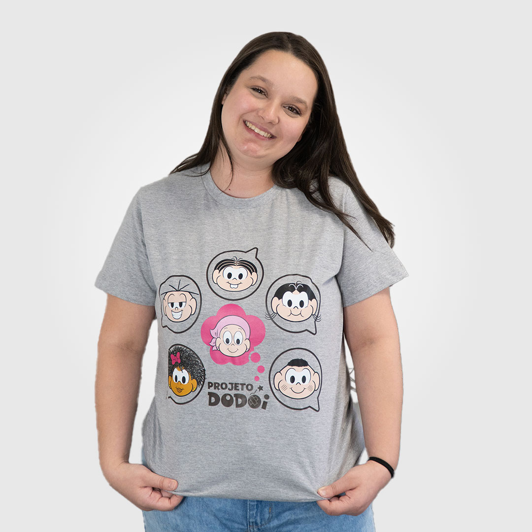 Camiseta Projeto Dodói Cinza